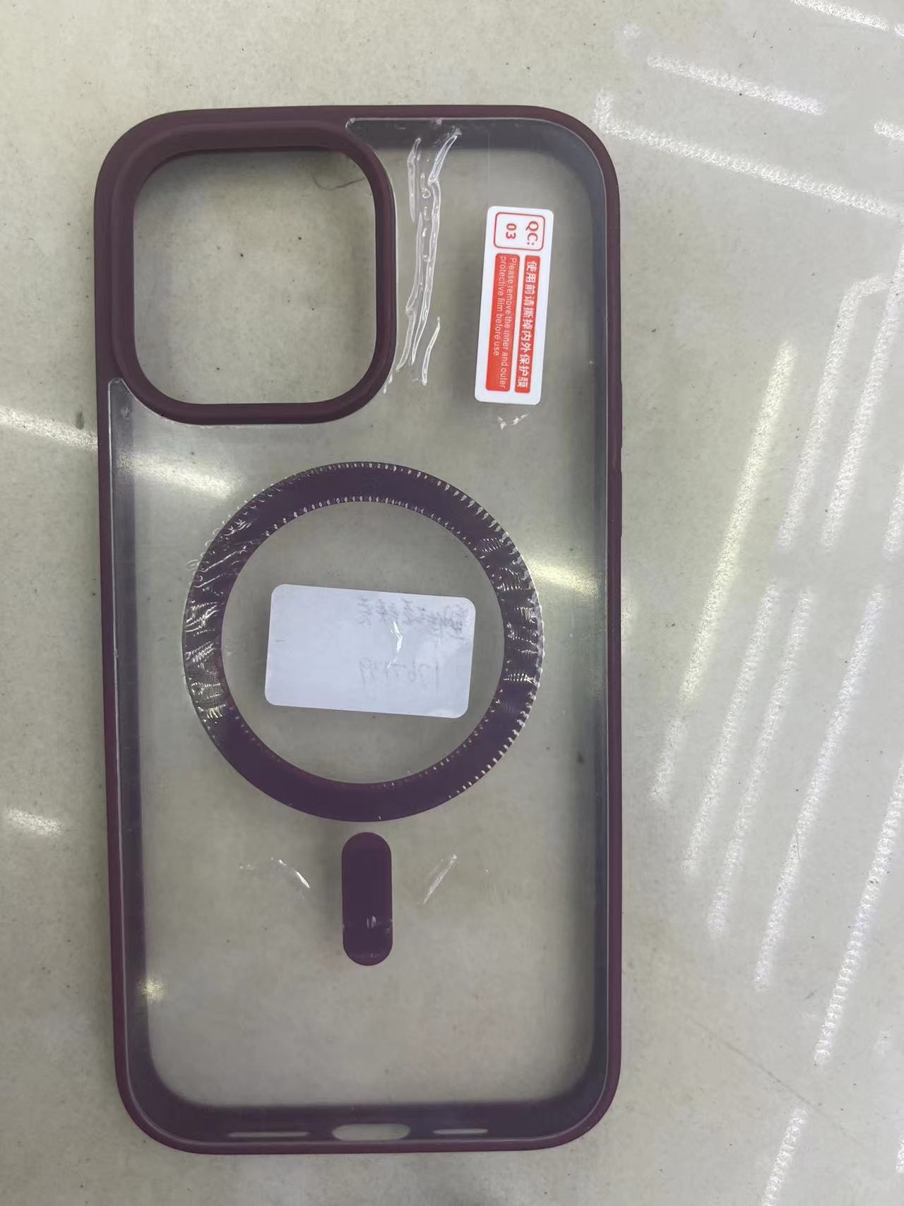二合一纯色磁吸手机保护套详情4
