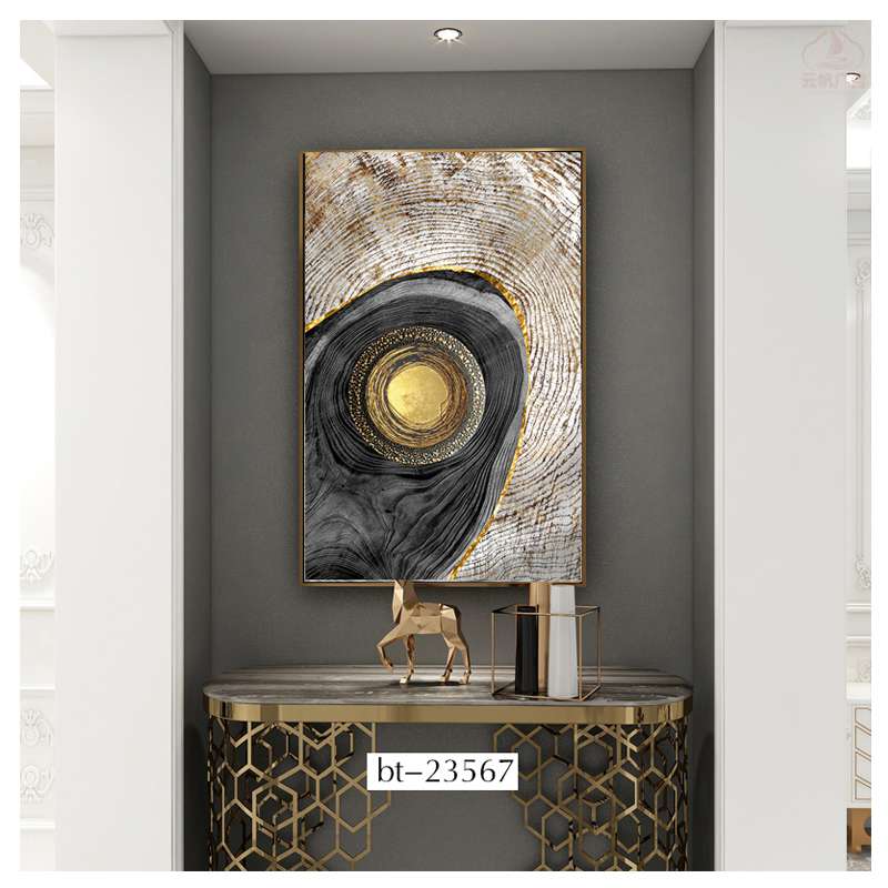 铝合金金晶瓷画 80*160详情图1