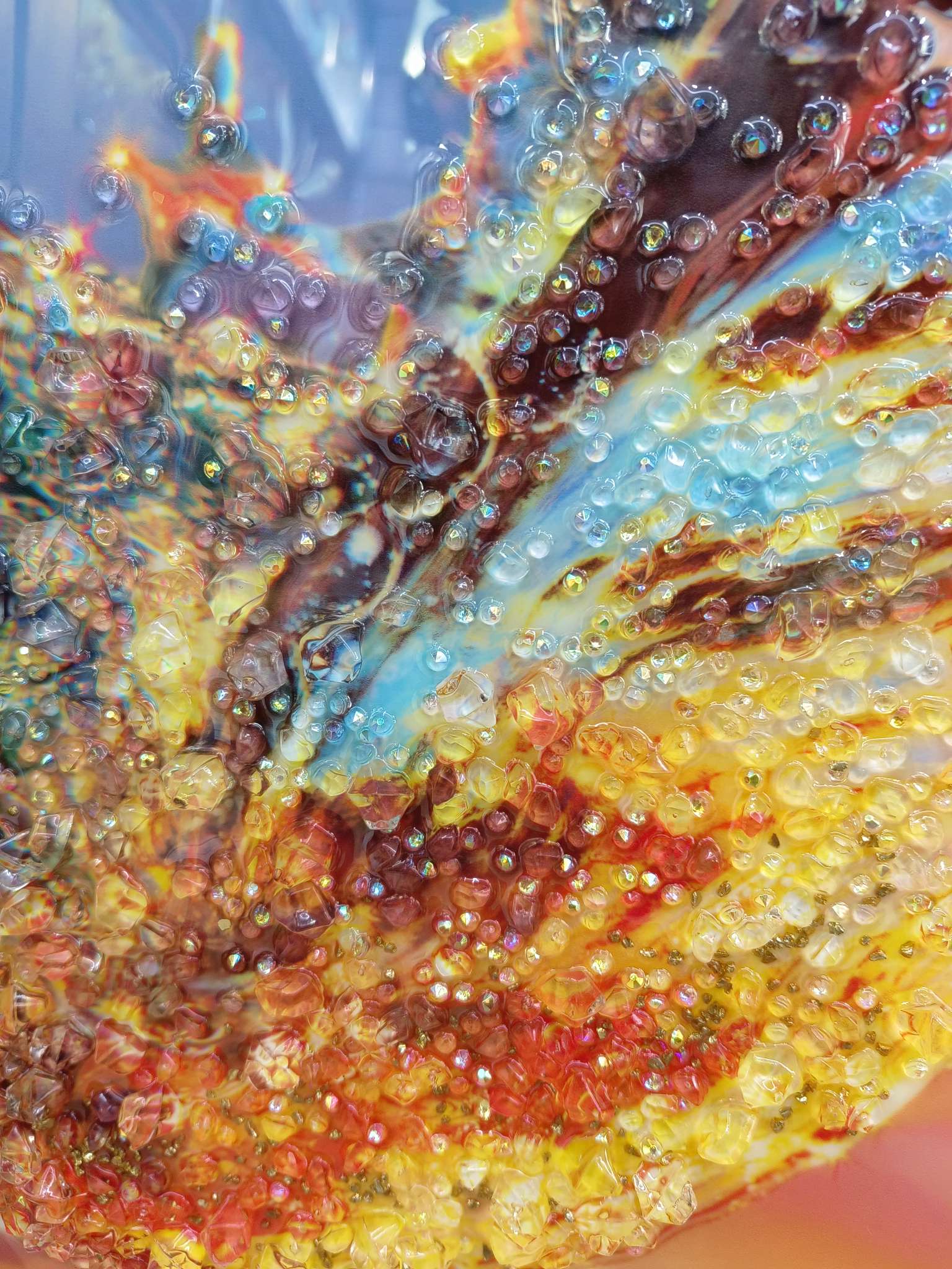 铝合金金晶瓷画 80*160详情图4