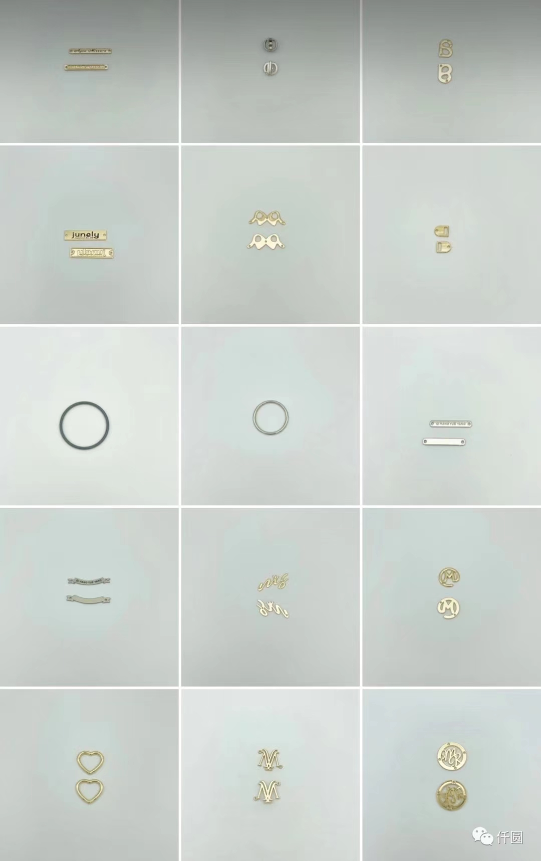 合金标  服装配件  帽子配件 铁标 标牌  胸针 DIY手缝扣 字母标详情4