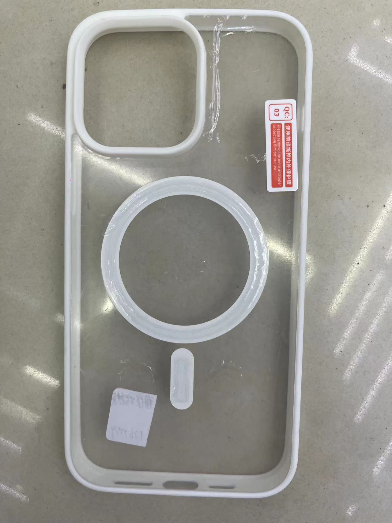 二合一纯色磁吸手机保护套详情2