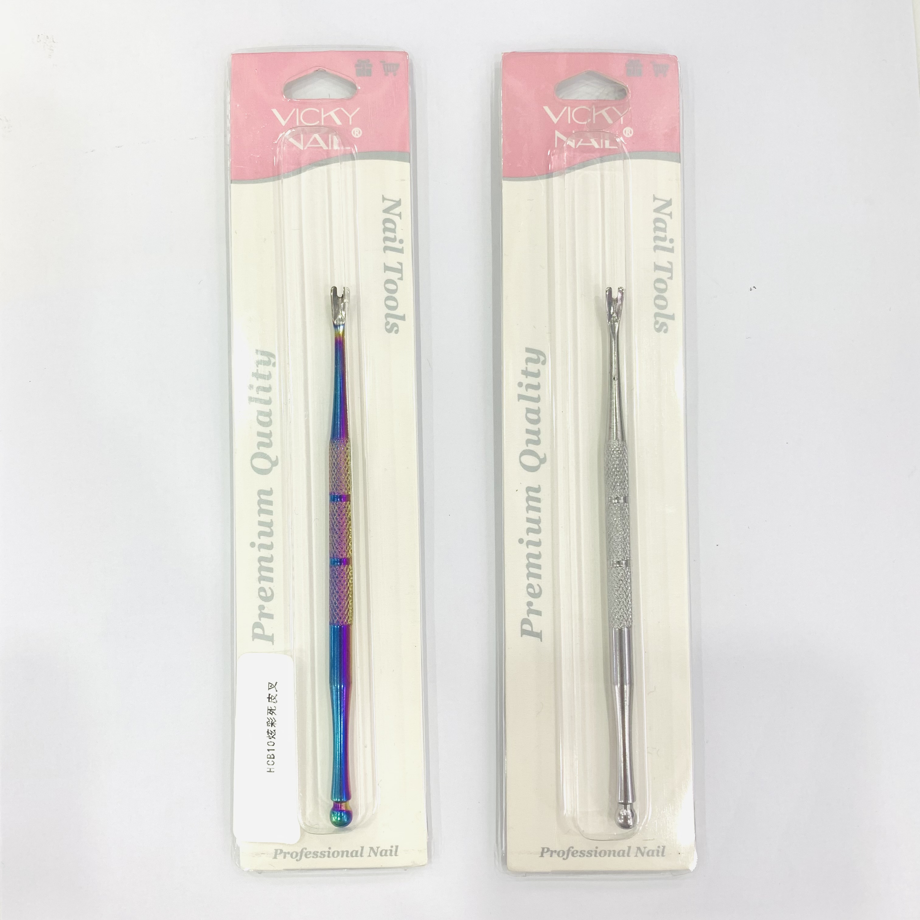 HCB10 Brilliant Exfoliating Fork V Manicure Sharp Exfoliating manicure tool