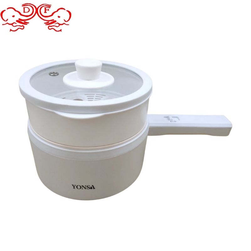 DF68119 Electric cooking pot cooking and stewing multi-functional integrated pot instant noodles small multi-purpose electric hot pot rice cooker kitchen hotel supplies DFtrading house