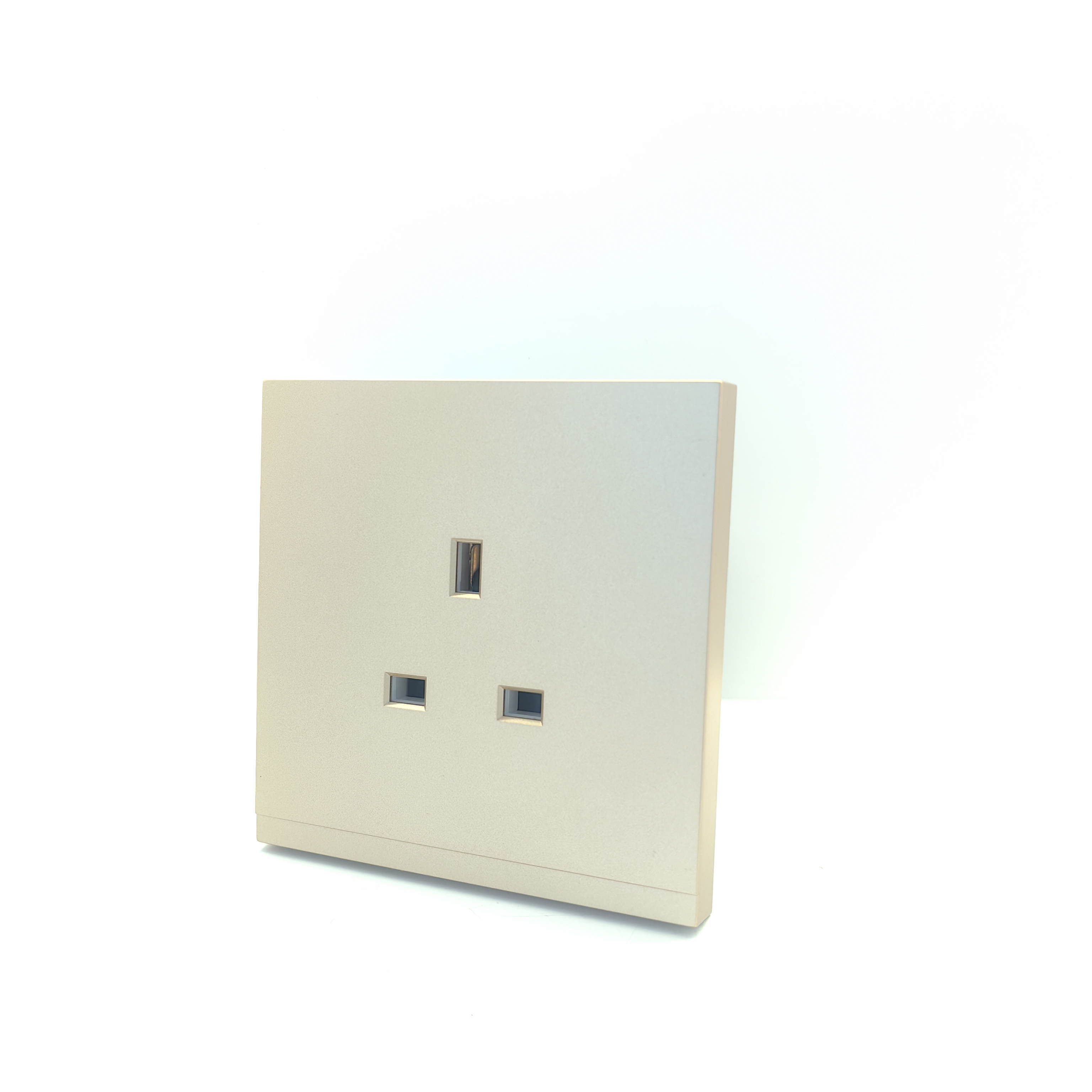E27 PLASTIC BOX SOCKET,GREY/ GOLDEN/ WHITE ALABASTER SWITCH