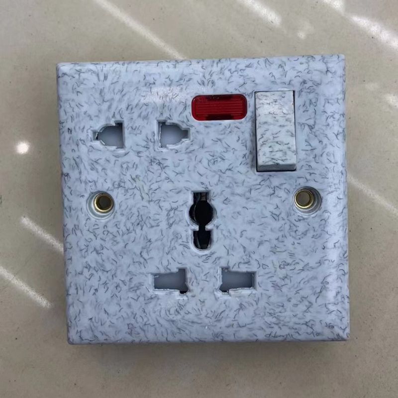 A Grey Alabaster Socket 13A+16A