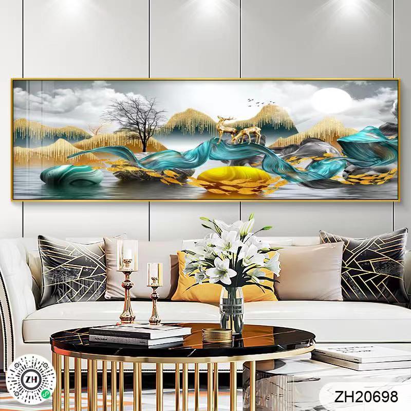 铝合金金晶瓷画 详情图2