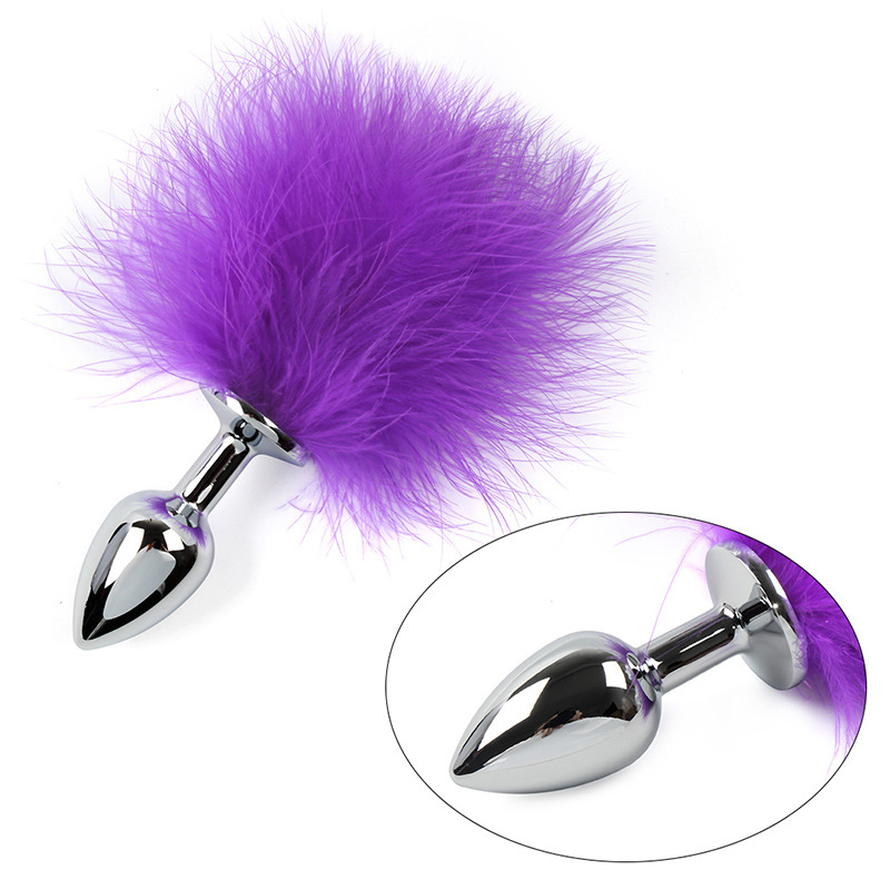 New female anal plug sex toys, metal sex tail flirting toys, adult products, exported to Europe, Germany Application Scenario