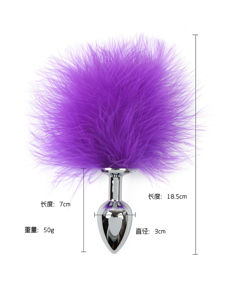 New female anal plug sex toys, metal sex tail flirting toys, adult products, exported to Europe, Germany pic 4