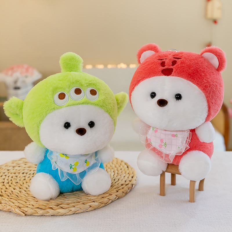 Children's toys, animal plush toys, pretend play plush toys, companion kawaii cute cartoon toys details Picture