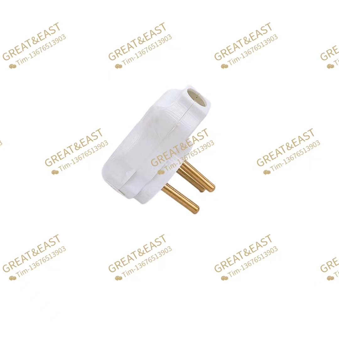 Israel enchufe sin cable blanco montado 16A tripole macho enchufe israel details Picture