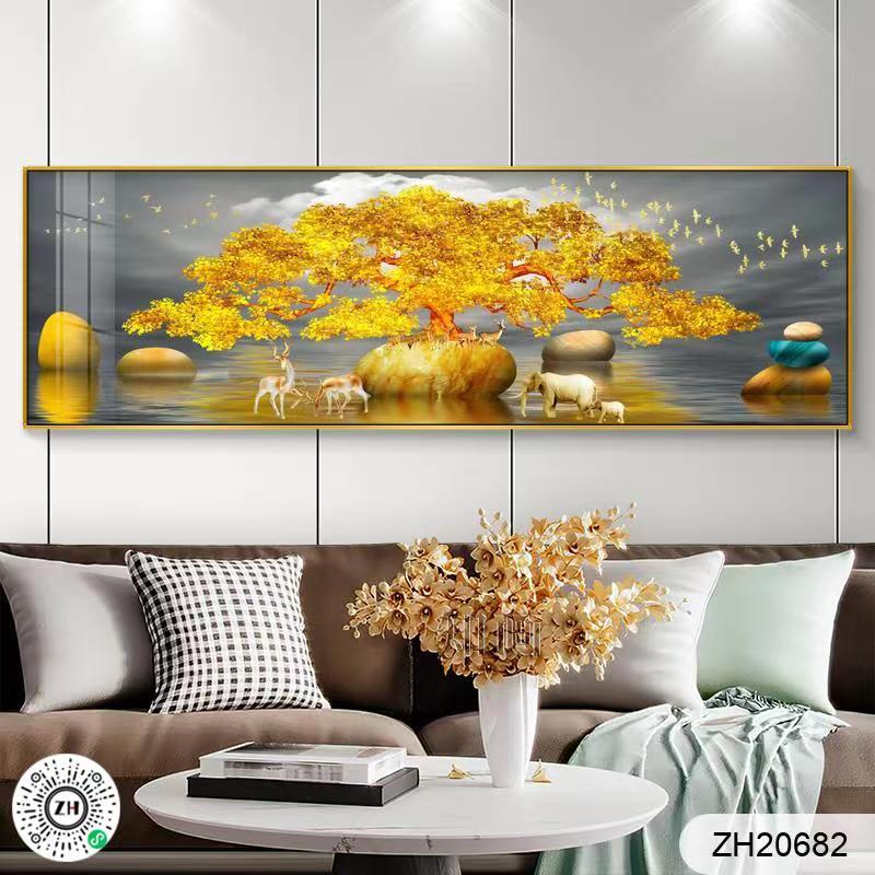 铝合金金晶瓷画 详情图3