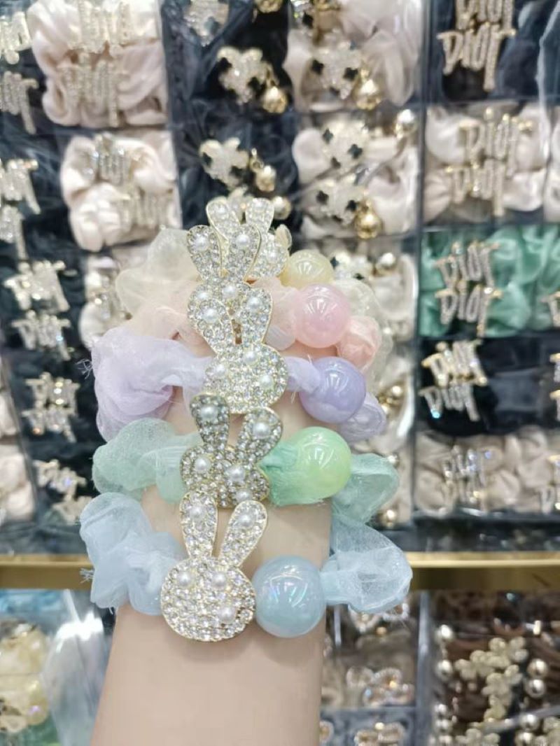 South Korean Net Red 2022 New Hairpin Cartoon Hair Mouth Clip Ins Small Fragrant Wind Edge With Bangs Small Rabbit Rainbow Village 20 Specification drawing