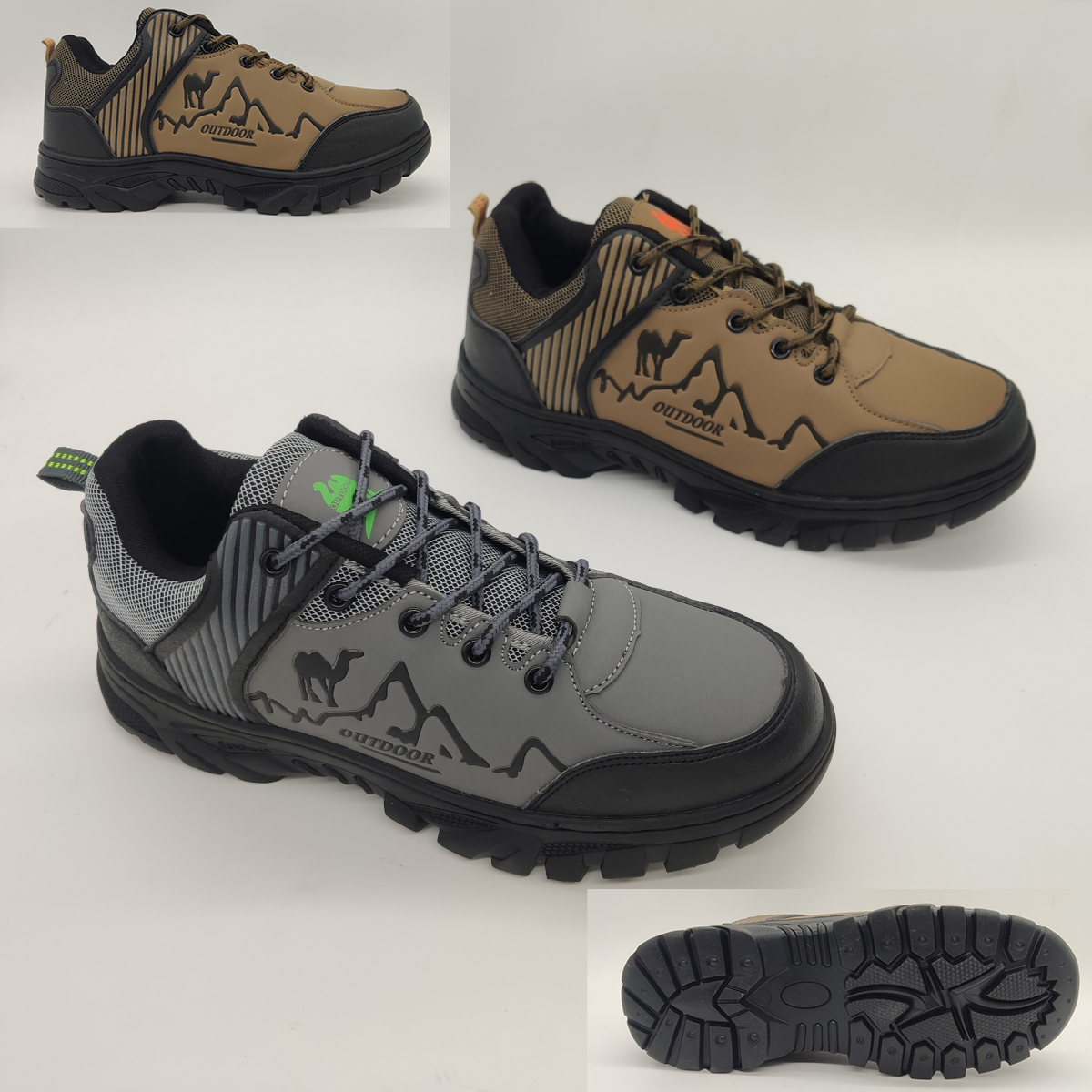 2023 New Men's Shoes, Outdoor Casual Shoes, Hiking Shoes, Outdoor Jogging And Trekking Shoes, Anti-Slip, Waterproof, Work Wear Resistance, Size 39-44