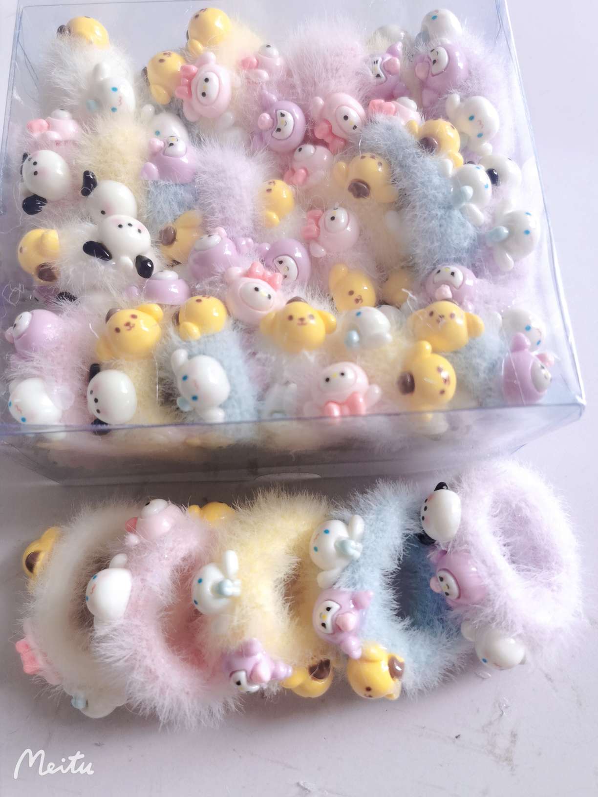 Colorful Multi-Style Mixed Children's Cartoon Rubber Band Klhnmn