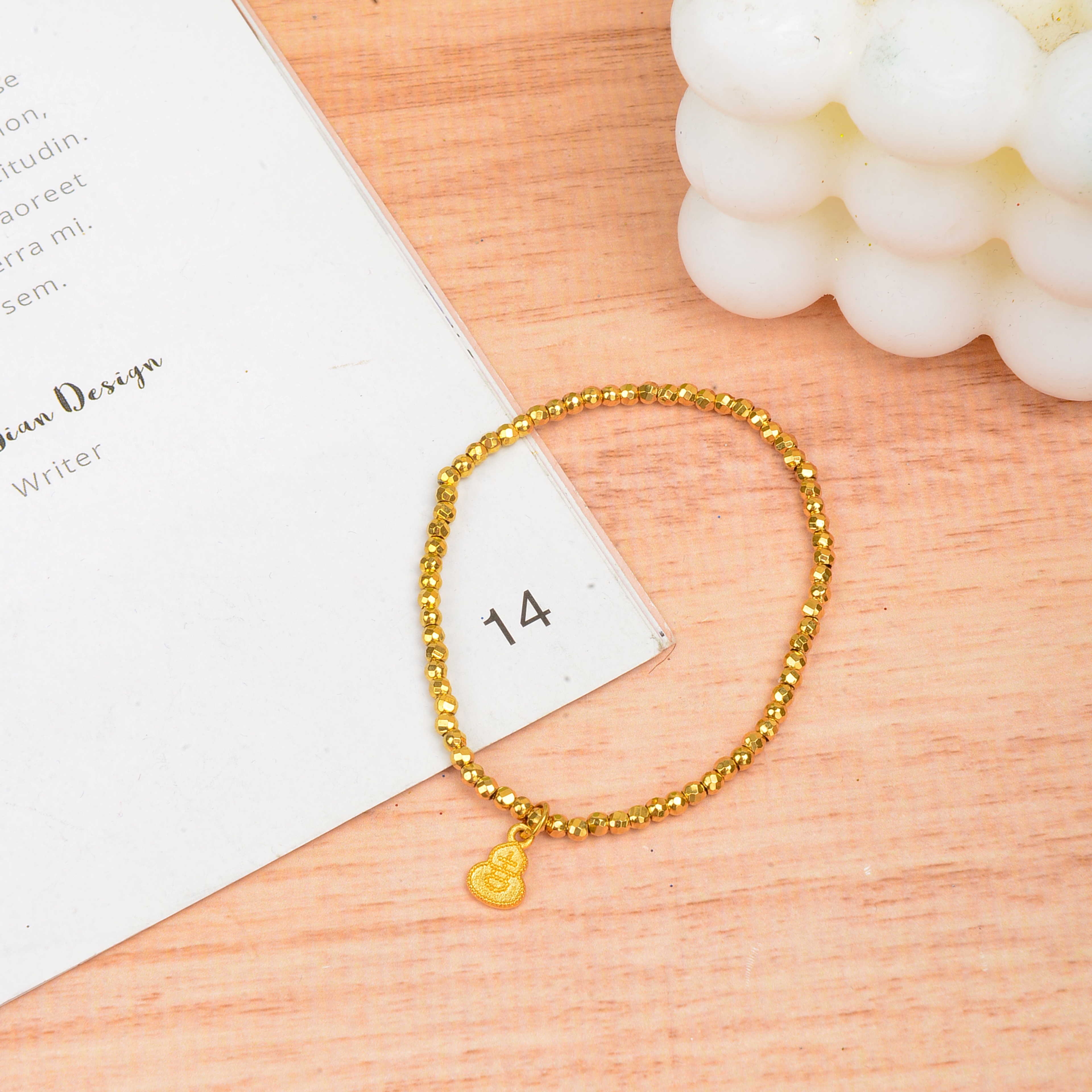 Bracelet Female Summer Niche Design Instagram Network Red Temperament Bracelet details Picture