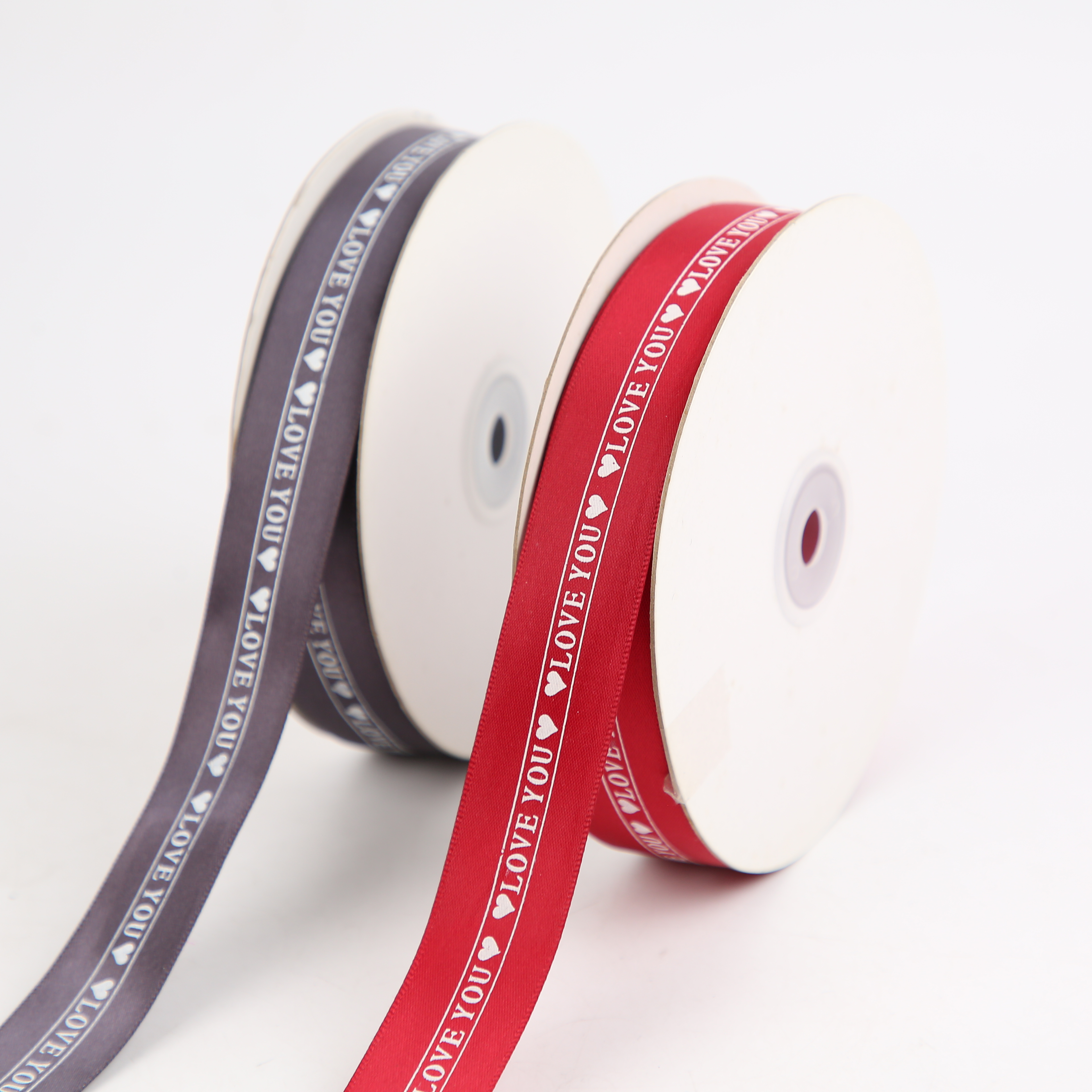 2.5Cm Cake Alphabet Ribbon Bouquet Gift Wrap Ribbon Polyester Ribbon Valentine Gift Box Ribbon Wholesale