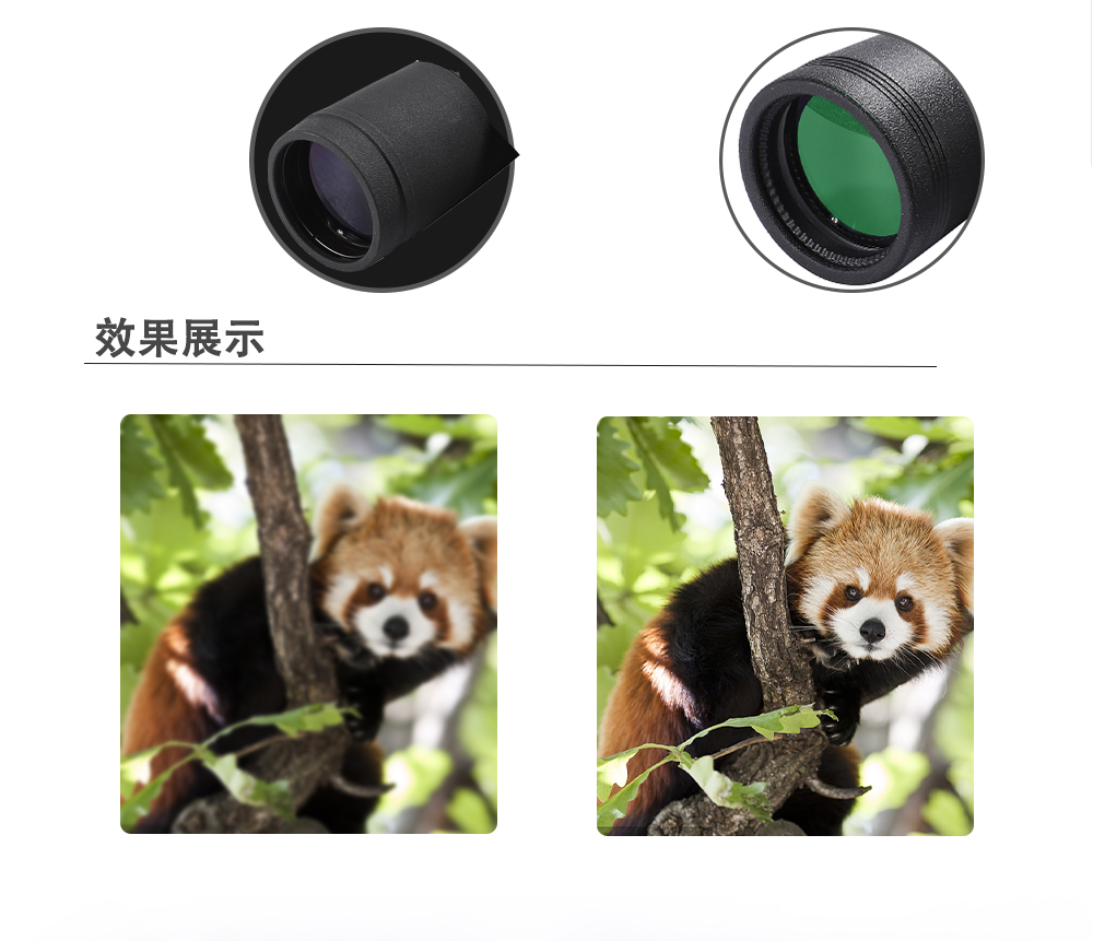 Free Tiger TN10x50 binocular dedicated telescope high-magnification high-definition professional outdoor portable mobile phone photography pic 4