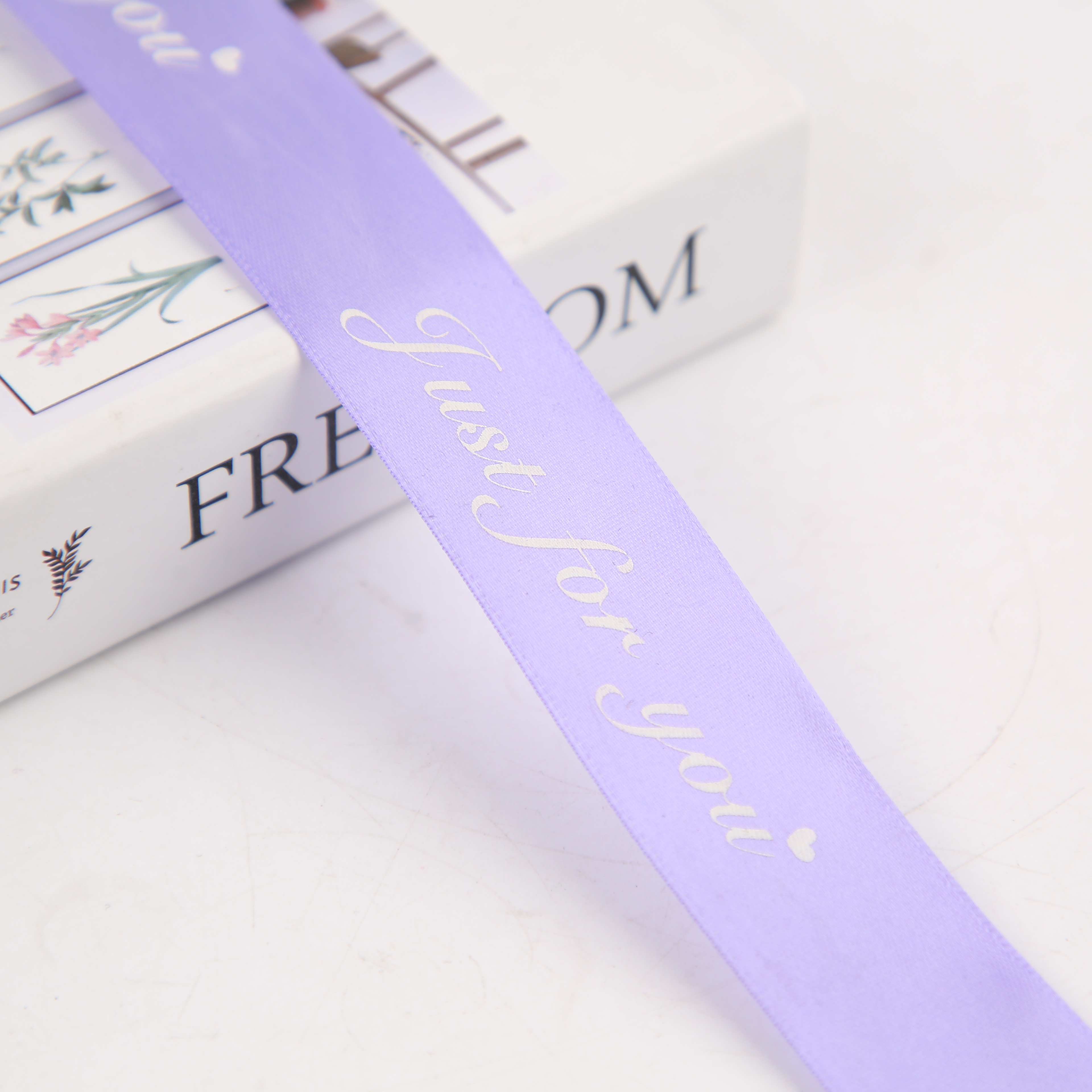 Flower Packaging Materials Wholesale Cake Bouquet Diy Materials Florists Florists English Letter Ribbon Webbing Ribbon Application Scenario