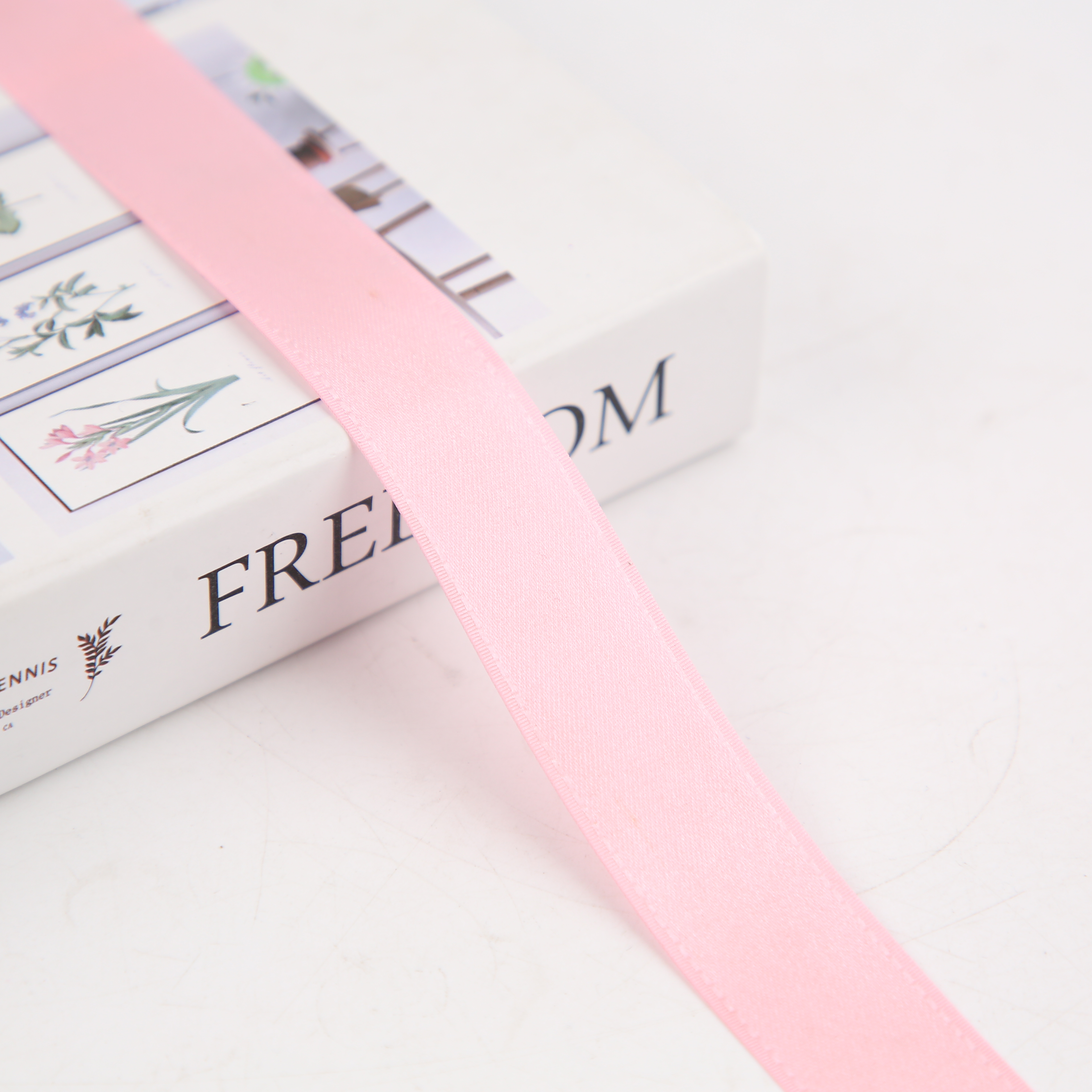2.5Cm Phnom Penh Ribbon Birthday Cake Box Ribbon Gift Wrap Tie Baking Pastry Box Ribbon Ribbon Batch details Picture