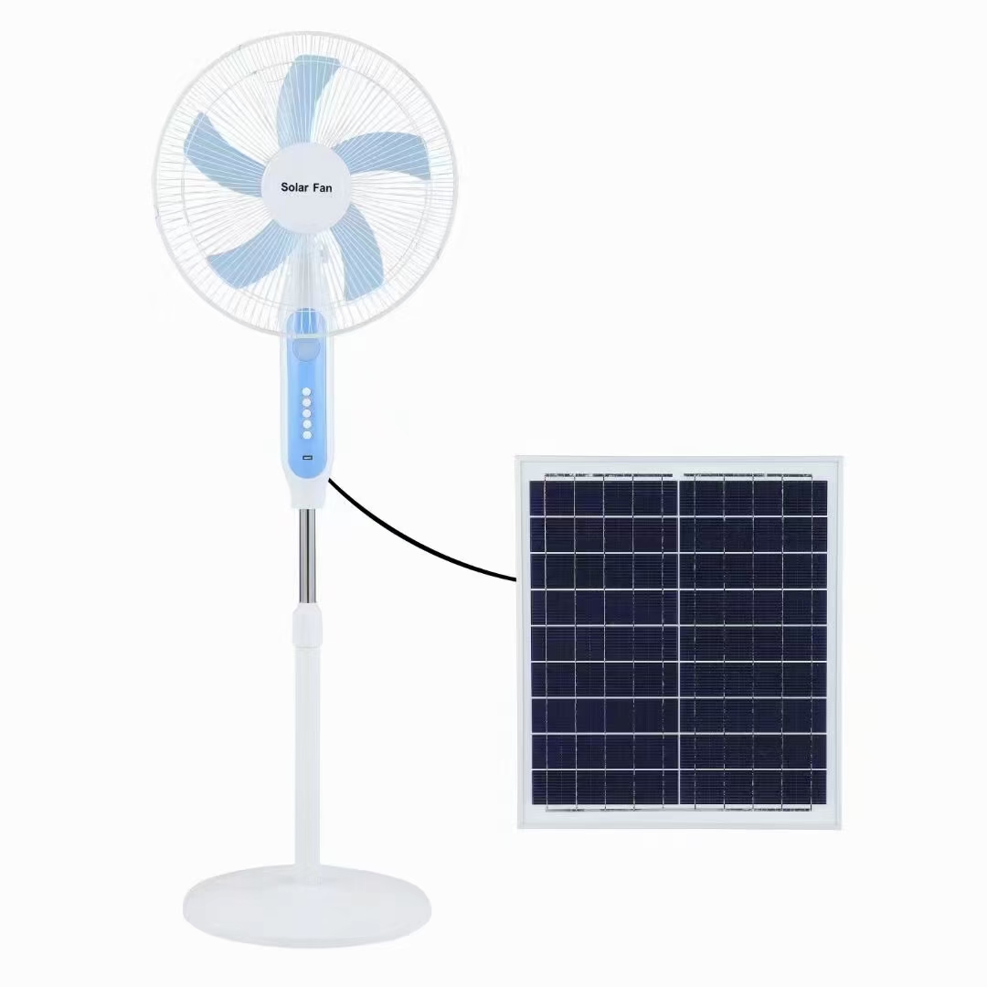 Fs-188 Solar Floor Fan 16 Inches