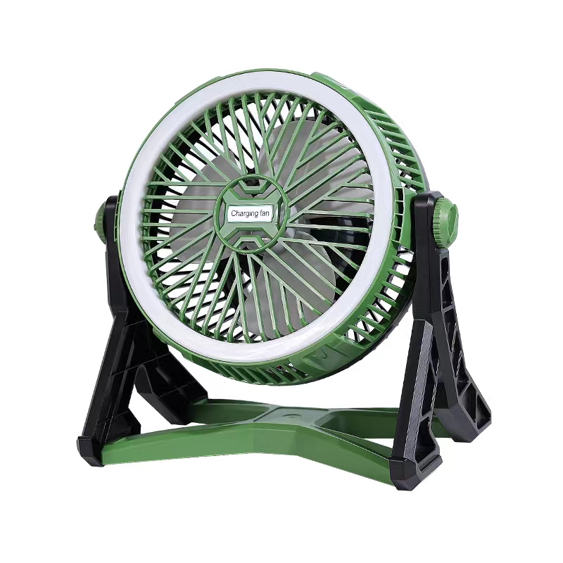 The Fs-206 10-Inch Multi-Functional Charging Fan Can Be Charged By Solar Energy details Picture