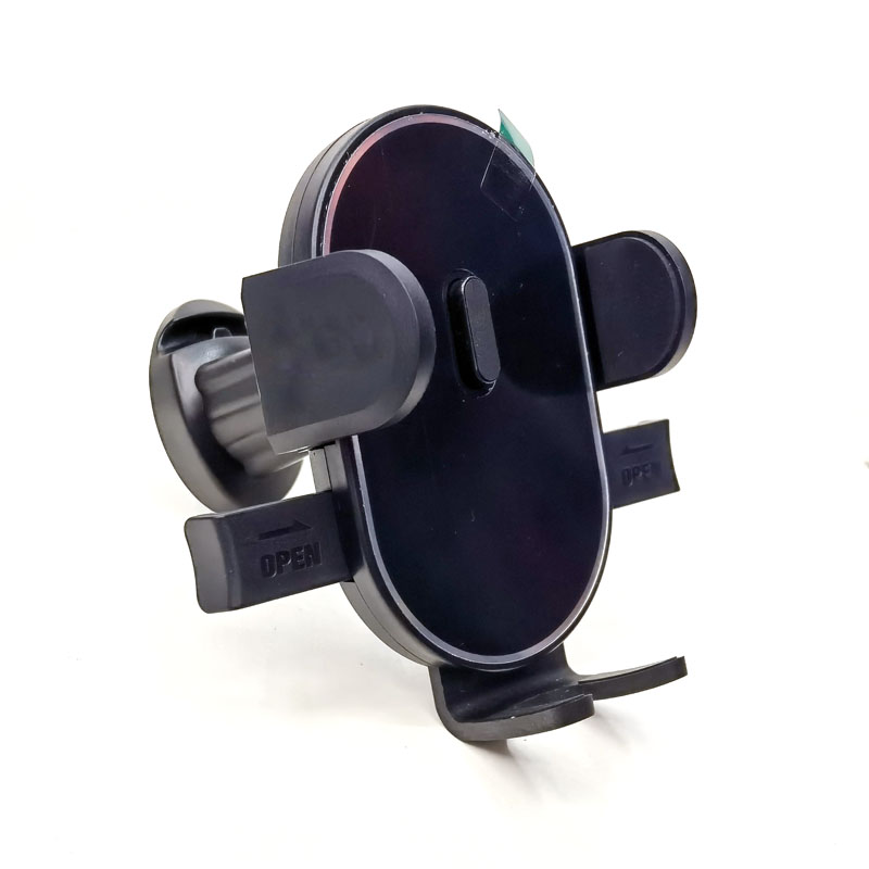 车载手机支架/塑料手机架/出风口手机架白底实物图