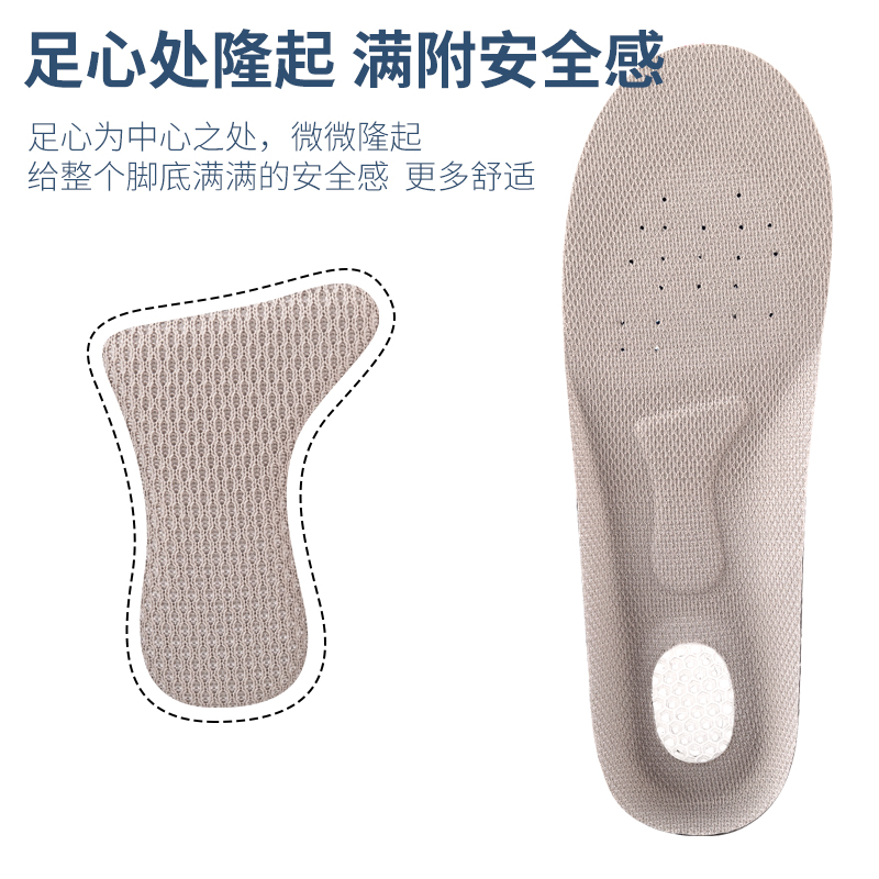 Wholesale insoles, sweat-absorbing and breathable EVA air insoles, sports insoles, men's silicone shock-absorbing, military training, customizable, women's insoles Application Scenario