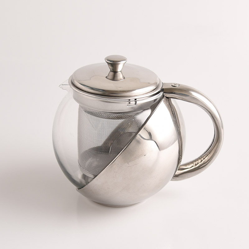 DF99087 Glass direct fire pot High temperature resistant glass Ruyi pot Glass teapot Heat resistant glass teapot DF TRADING HOUSE