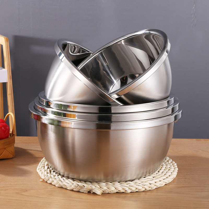 DF99459   带磁反边调料缸不锈钢盆调料缸厨房大号洗菜盆烘焙打蛋盆和面盆汤  DF TRADING HOUSE