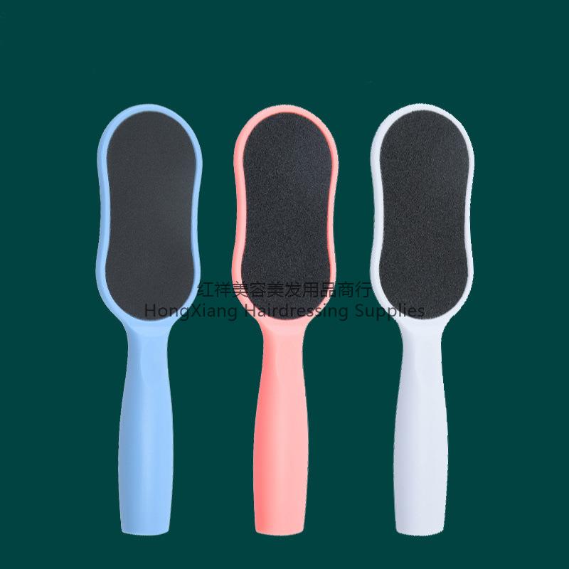 Wholesale exfoliating foot grinder Foot board rub callus file scraping foot knife dead fork pedicure tool full figure