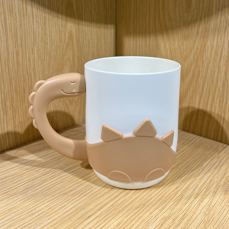 S87-SQC-7025 Dinosaur Mouthwash Cup, Creative Household couple Toothbrush Cup, Student dormitory washbasin Cup