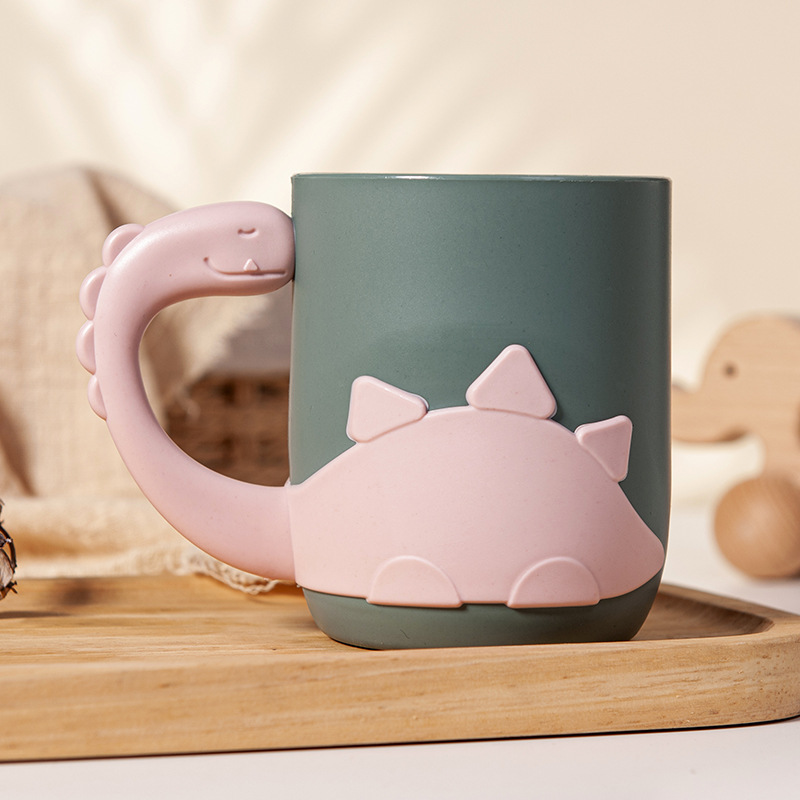 S87-SQC-7025 Dinosaur Mouthwash Cup, Creative Household couple Toothbrush Cup, Student dormitory washbasin Cup Item Picture