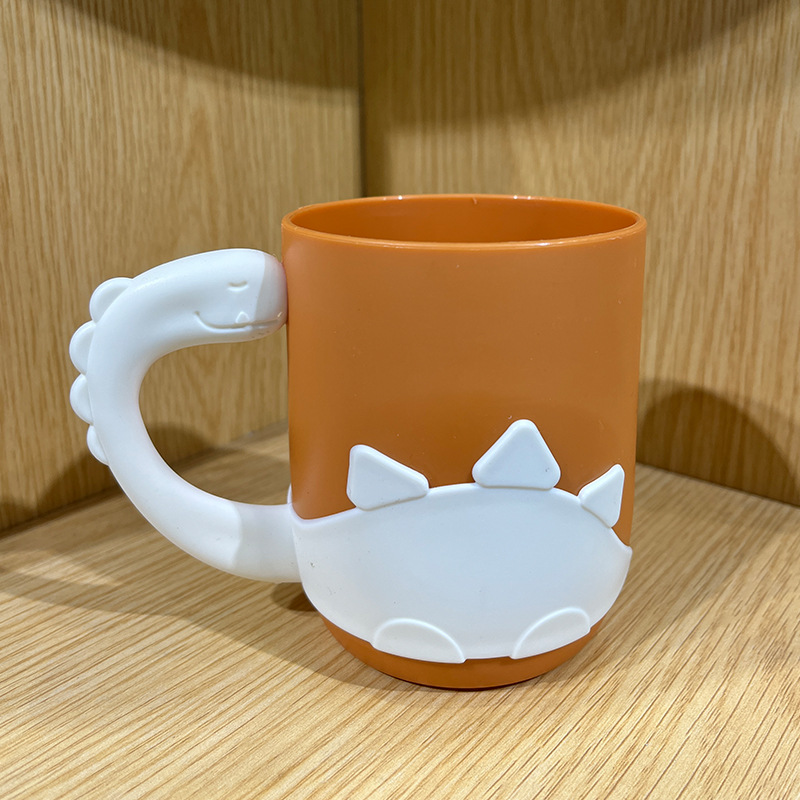 S87-SQC-7025 Dinosaur Mouthwash Cup, Creative Household couple Toothbrush Cup, Student dormitory washbasin Cup Specification image
