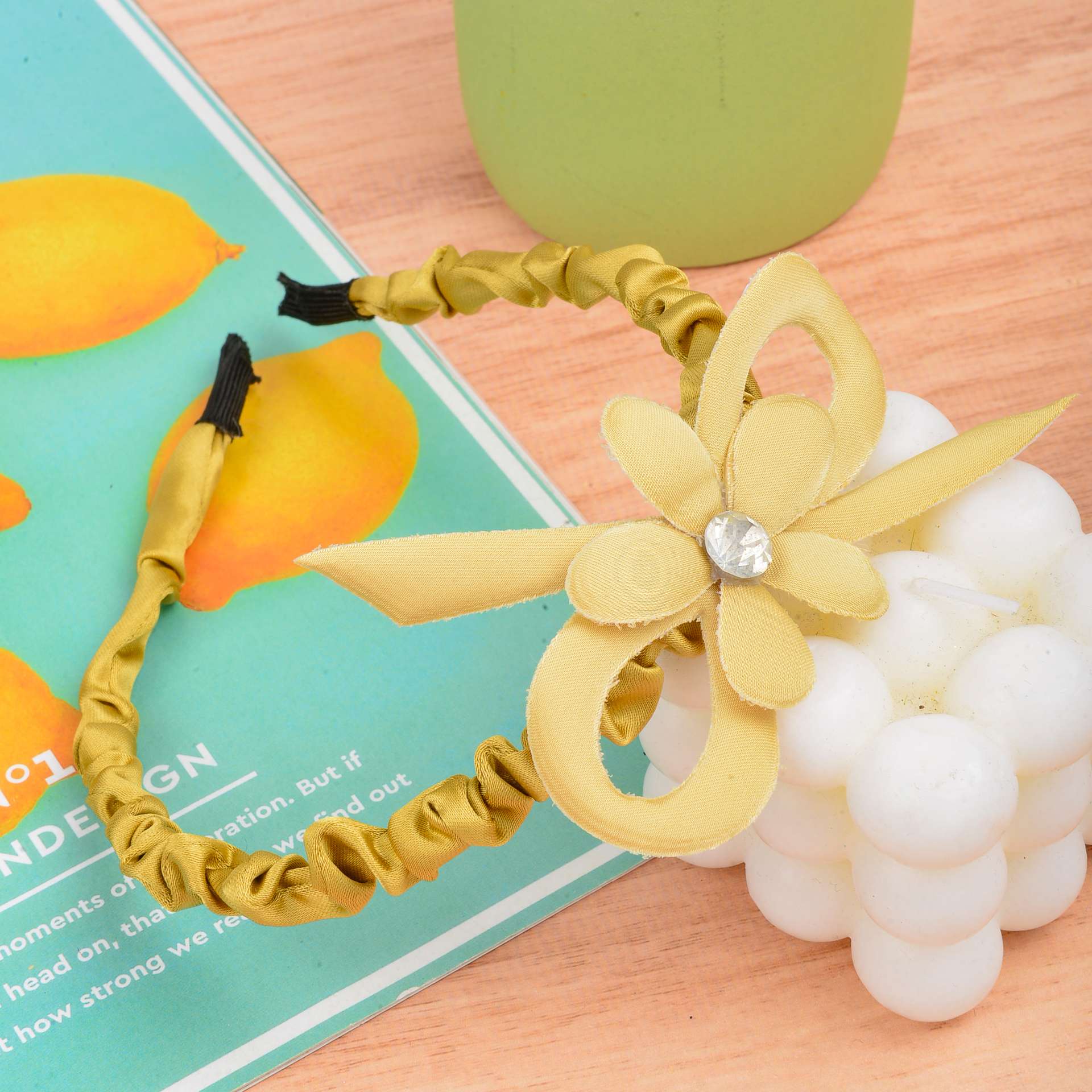 Flower hairband detail image 7