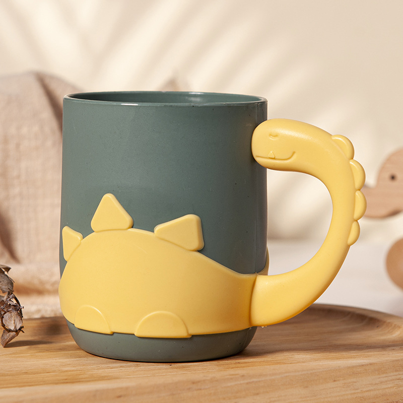 S87-SQC-7025 Dinosaur Mouthwash Cup, Creative Household couple Toothbrush Cup, Student dormitory washbasin Cup details Picture