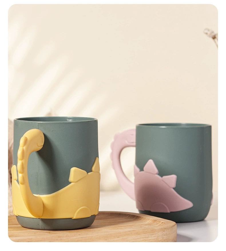 S87-SQC-7025 Dinosaur Mouthwash Cup, Creative Household couple Toothbrush Cup, Student dormitory washbasin Cup detail image 9