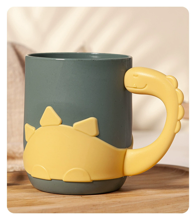 S87-SQC-7025 Dinosaur Mouthwash Cup, Creative Household couple Toothbrush Cup, Student dormitory washbasin Cup detail image 11