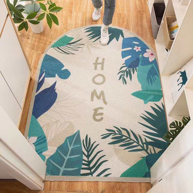 Qiansi Household Entry Mat Entry Mat Silk Ring Foot Mat Can Be Cut Dirt Scraping Mud Anti-Slip Wear Resistance Dirty Mat Lot Specification drawing