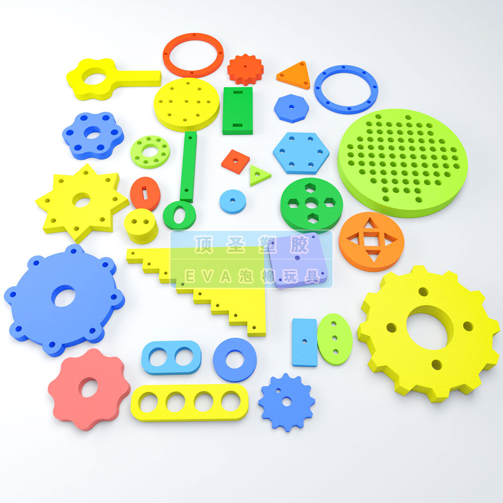 EVA letter colored eva letter foam magnetic stickers EVA handicrafts EVA toy sponge Specification image