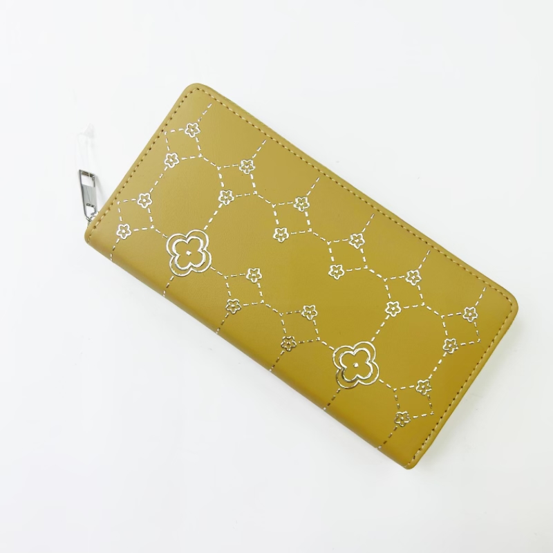 义乌工厂新款TPU工艺图案单拉包欧美复古手拿包万圣节礼品高档多色可选拉链钱包经典复古详情图3