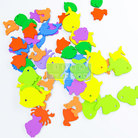 彩色eva卡通海洋小动物泡棉儿童洗澡益智eva泡沫玩具