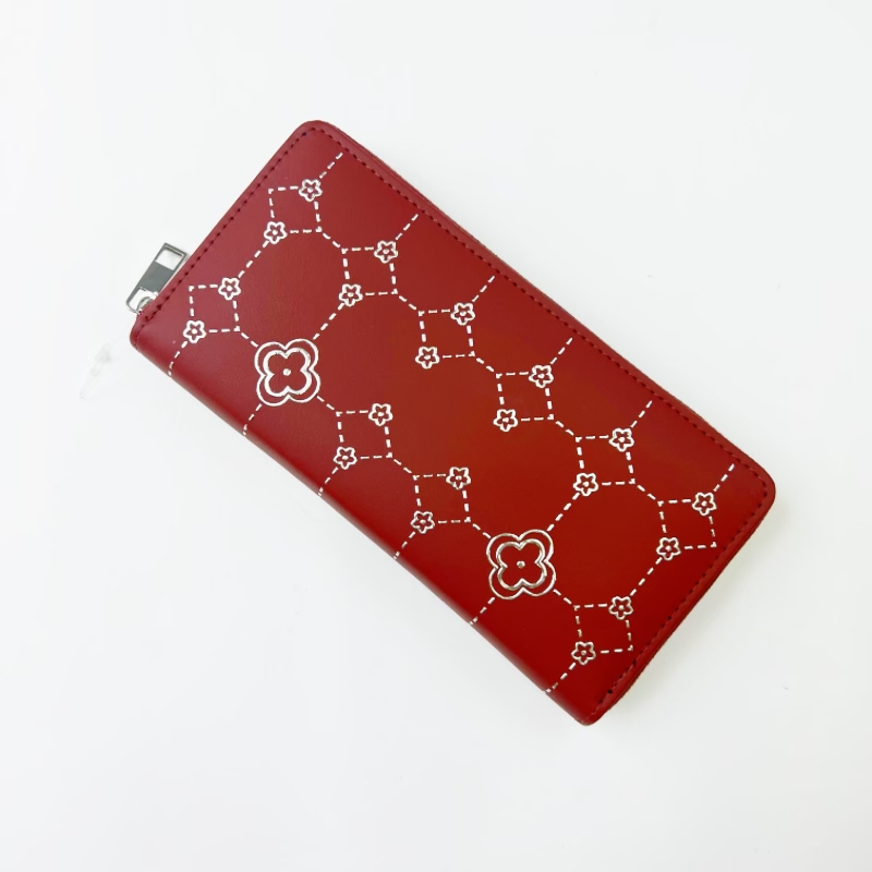 义乌工厂新款TPU工艺图案单拉包欧美复古手拿包万圣节礼品高档多色可选拉链钱包经典复古详情2