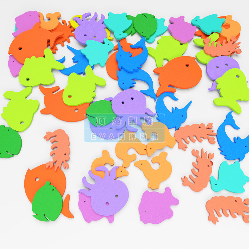 EVA letter colored eva letter foam magnetic stickers EVA handicrafts EVA toy sponge Item Picture
