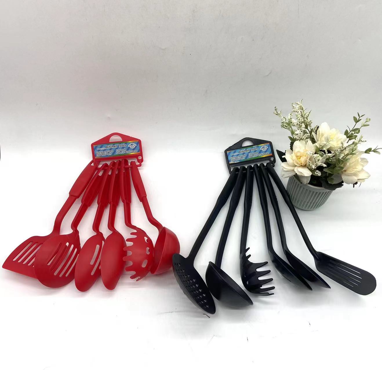 Creative household kitchen rice pot, spatula and spoon set details Picture