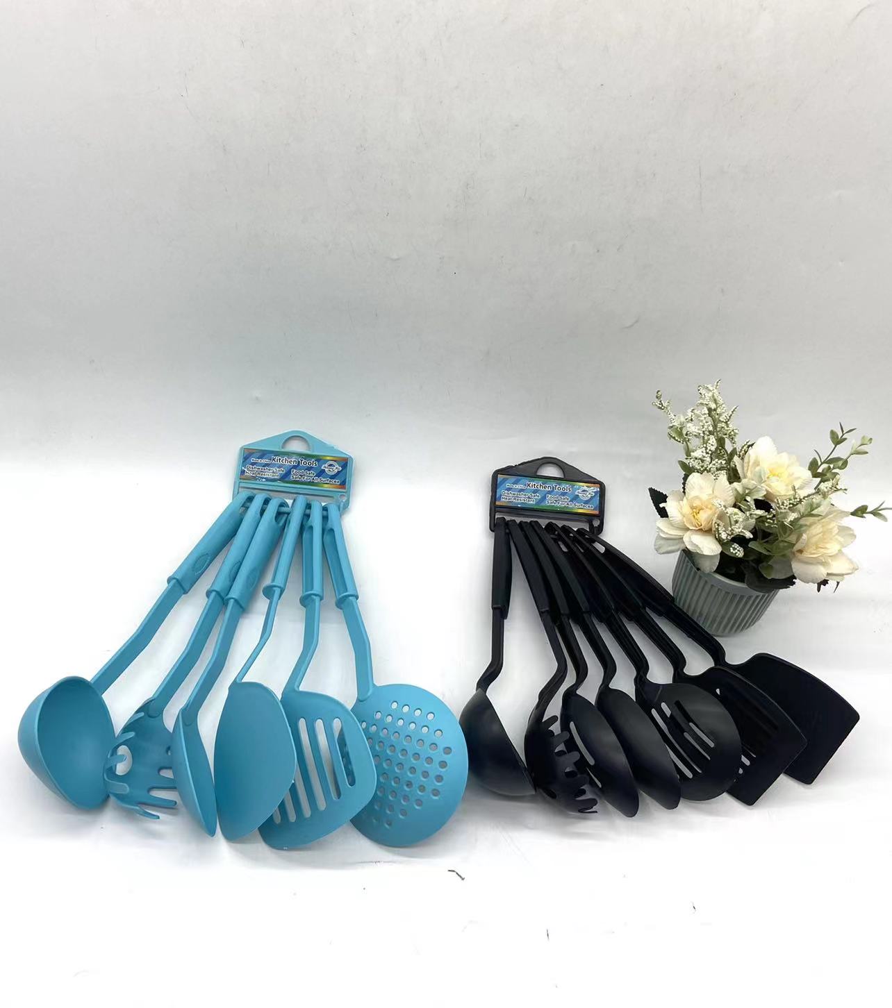 Creative household kitchen rice pot, spatula and spoon set