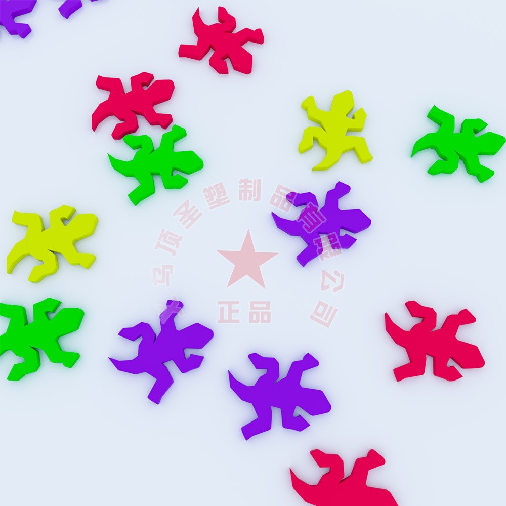 eva Gecko, eva Lizard puzzle foam, eva little Gecko puzzle toy sponge, DIY splicing foam Specification image