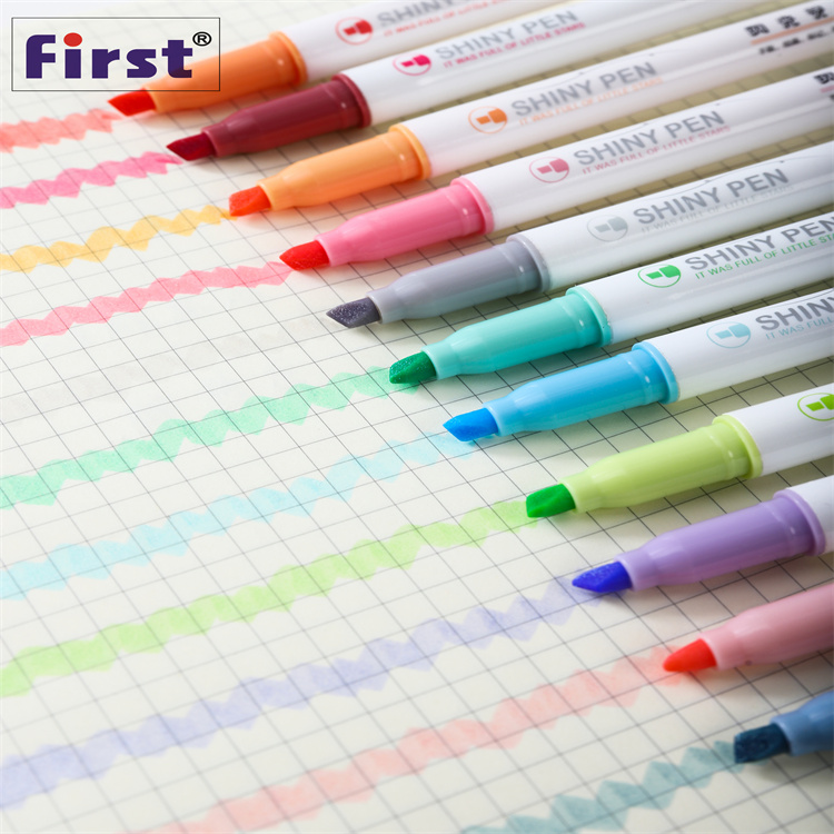 FIRST学生专享记号笔记号手账DIY荧光闪光笔详情4