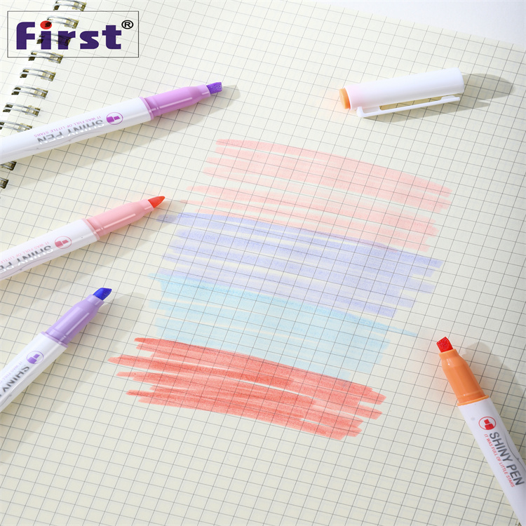 FIRST学生专享记号笔记号手账DIY荧光闪光笔详情3