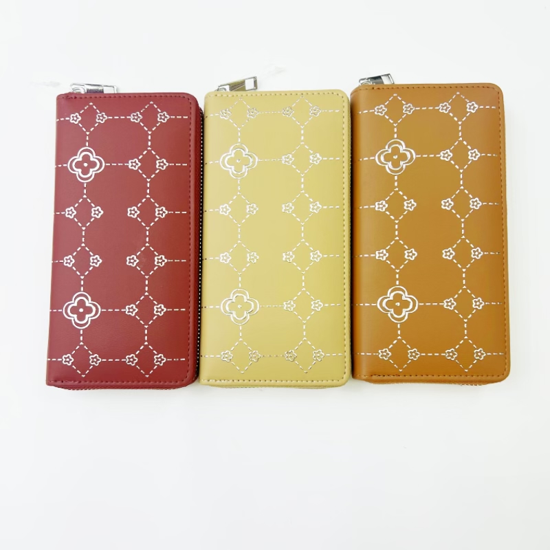 义乌工厂新款TPU工艺图案单拉包欧美复古手拿包万圣节礼品高档多色可选拉链钱包经典复古详情1