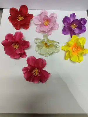 Artificial flower head, headdress thumbnail